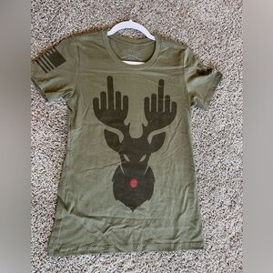Women’s grunt style Rudolph Tee